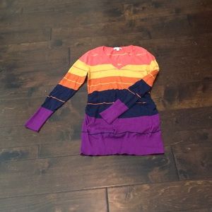 EUC gorgeous, vibrant maternity sweater!!